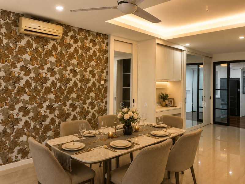 Condominium for Sale at Li Villas - Dominic Chandran - Dining Room - PropertyGuru.com.my
