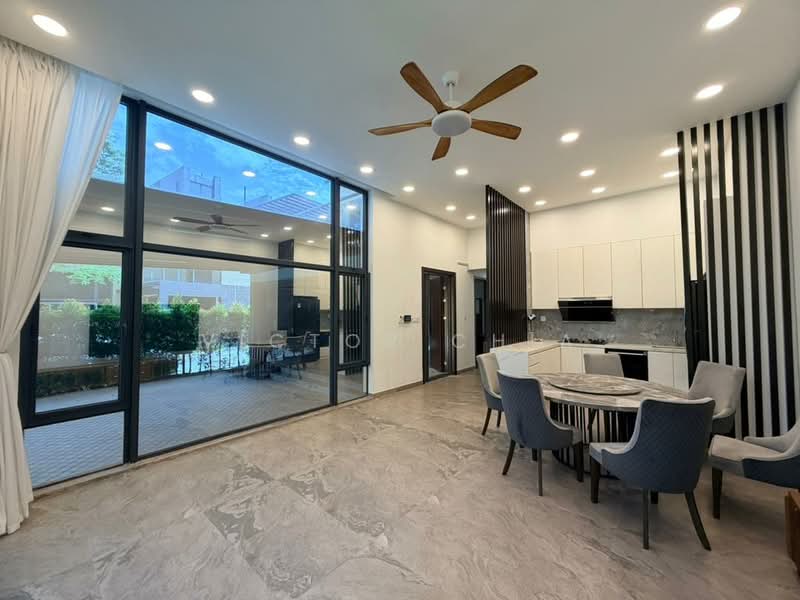 Cluster House for Sale in Forest City (Gelang Patah) - Victor Chia - Living Room - PropertyGuru.com.my