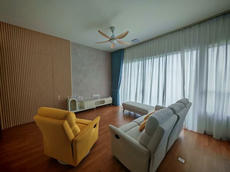 Service Residence for Rent at Gems Residences - Tun Fatimah - Living Room - PropertyGuru.com.my