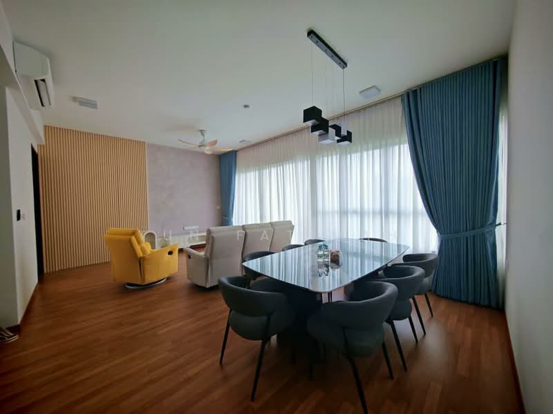 Service Residence for Rent at Gems Residences - Tun Fatimah - Living Room - PropertyGuru.com.my