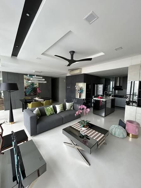 Condominium for Rent at The Capers @ Sentul East - Kai kwang Wan - Living Room - PropertyGuru.com.my