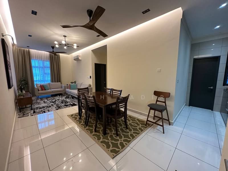 Kondominium untuk Disewa di Aura Residence - Najah Kadir - Living Room - PropertyGuru.com.my