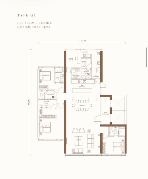 Servis Apartment untuk Disewa di Crown Residences @ Pavilion Damansara Heights - Jovie Lim - PropertyGuru.com.my
