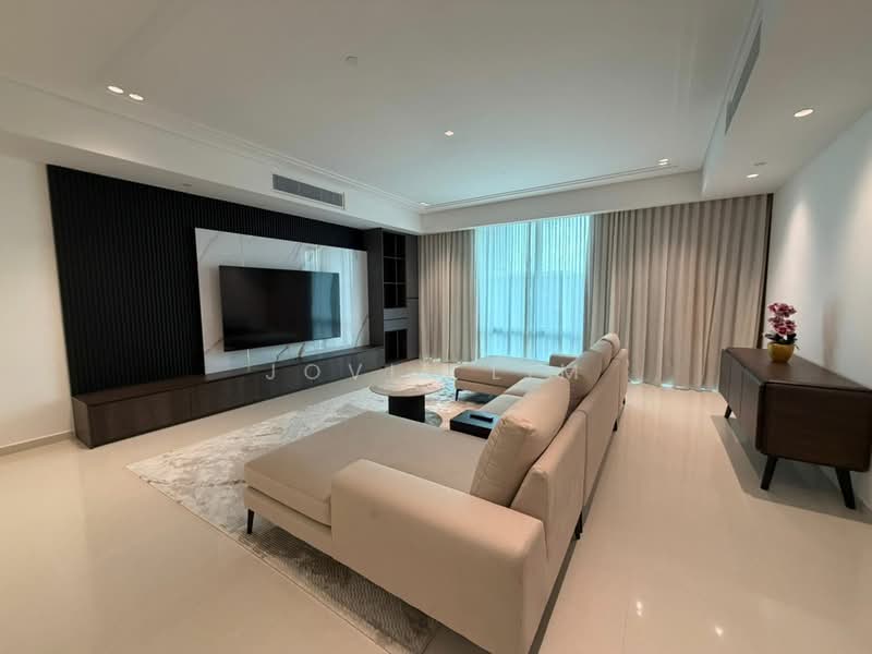 Kediaman Servis untuk Dijual di Crown Residences @ Pavilion Damansara Heights - Jovie Lim - Living Room - PropertyGuru.com.my