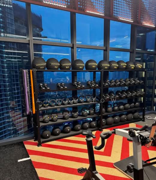 Service Residence for Rent at TRX Residences - Annie How - Gym - PropertyGuru.com.my