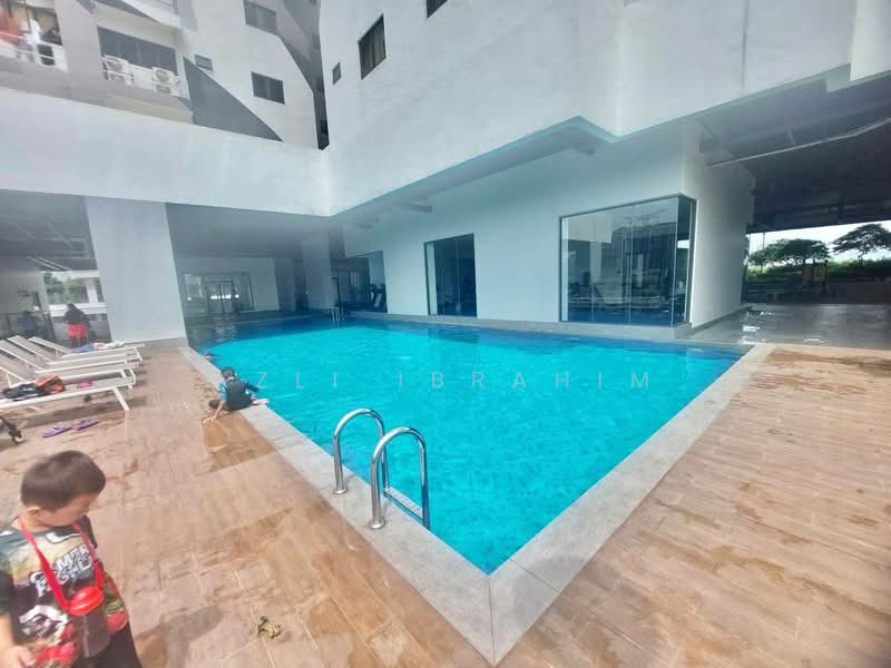 Service Residence for Sale at Flora Residency - Azli Ibrahim - Pool - PropertyGuru.com.my