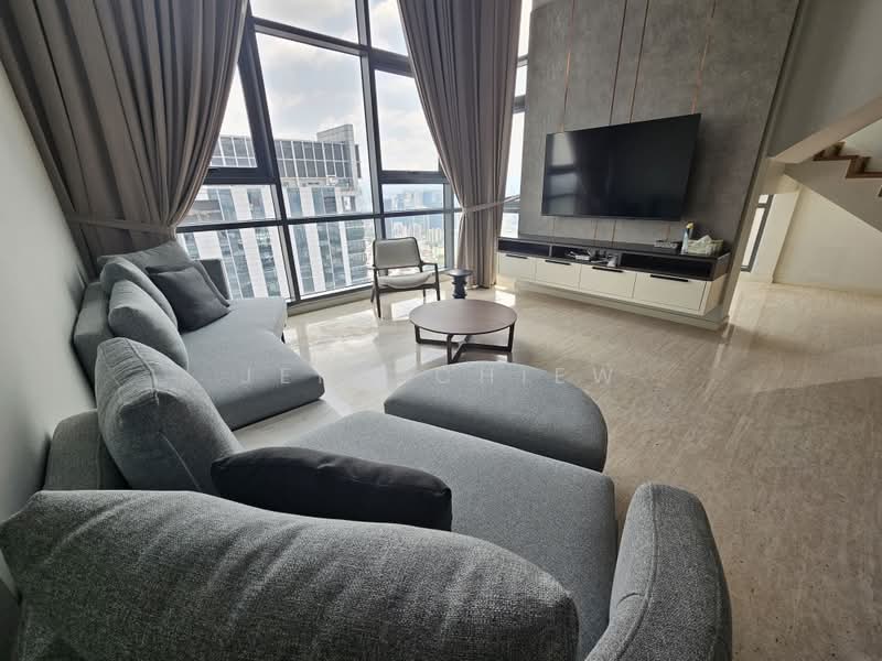 Servis Apartment untuk Disewa di Vogue Suites One - Jenn Chiew - Living Room - PropertyGuru.com.my