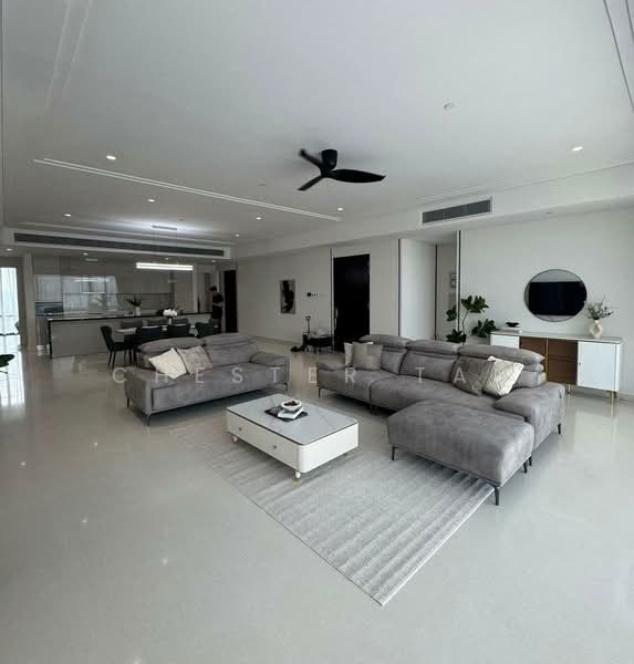 Servis Apartment untuk Disewa di Pavilion Damansara Heights - Chester Tan - Living Room - PropertyGuru.com.my