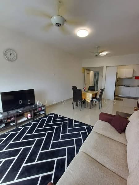 Apartment for Sale at Idaman Residence - Benjamin Ong - Living Room - PropertyGuru.com.my
