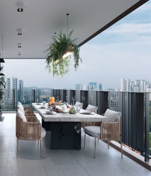 Service Residence for Sale at Quaver Residence - Christine Lee - Balcony - PropertyGuru.com.my