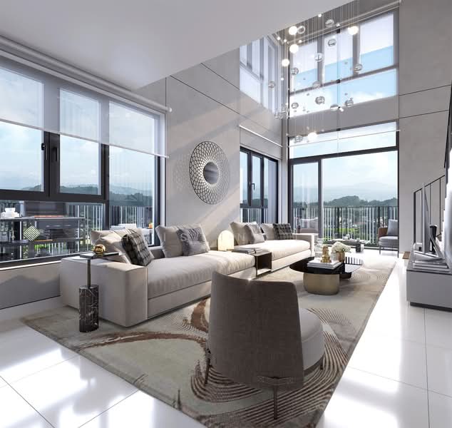 Service Residence for Sale at Quaver Residence - Christine Lee - Living Room - PropertyGuru.com.my