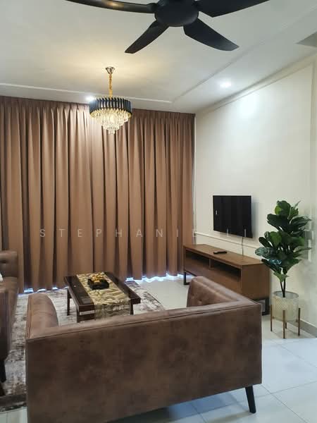 Service Residence for Rent at Setia City Residences - Stephanie Lim - Living Room - PropertyGuru.com.my