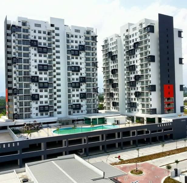 Pangsapuri untuk Dijual di Nusa Heights (Nusa Puncak) - CN Wang - Exterior - PropertyGuru.com.my