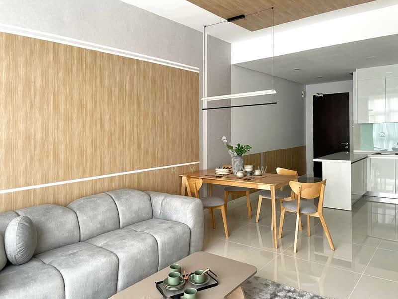 Servis Apartment untuk Disewa di Met 1 Residences - Terry Law - Living Room - PropertyGuru.com.my