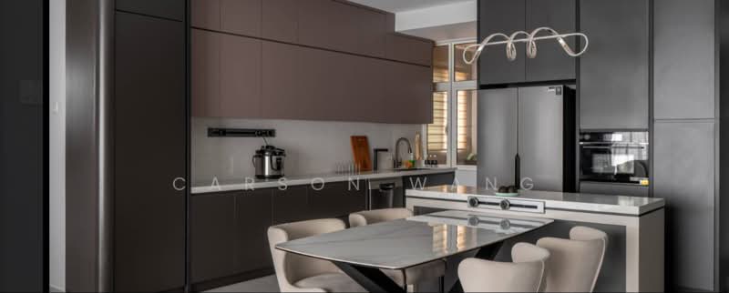 Service Residence for Sale at Gaya Residency - Carson Wang - Kitchen - PropertyGuru.com.my
