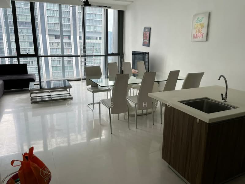 Kondominium untuk Dijual di The Capers @ Sentul East - Chris Choo - Living Room - PropertyGuru.com.my