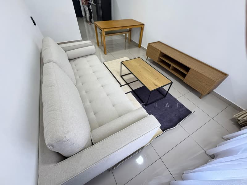 Servis Apartment untuk Disewa di D'Quince Residences - Edward Chai - Living Room - PropertyGuru.com.my