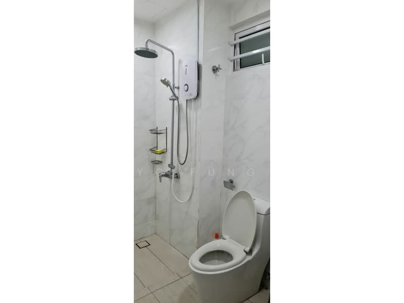 Service Residence for Rent at Twin Galaxy (Dwi Galaksi) - YC Fung - Bathroom - PropertyGuru.com.my