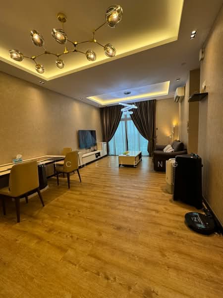 Service Residence for Sale at D'Summit Residences - Michelle Ng - Living Room - PropertyGuru.com.my