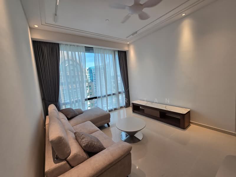 Servis Apartment untuk Disewa di Pavilion Damansara Heights - Chester Tan - Living Room - PropertyGuru.com.my