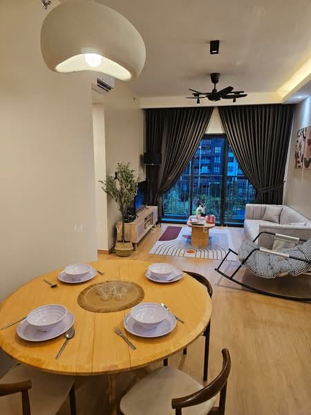 Servis Apartment untuk Disewa di Maya Bay Residences @ Gamuda Cove - Mavis Teh - Living Room - PropertyGuru.com.my
