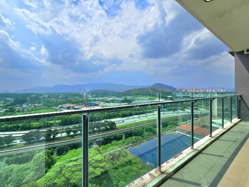 Service Residence for Sale at The Zizz @ Damansara North - Wind Mah - Balcony - PropertyGuru.com.my