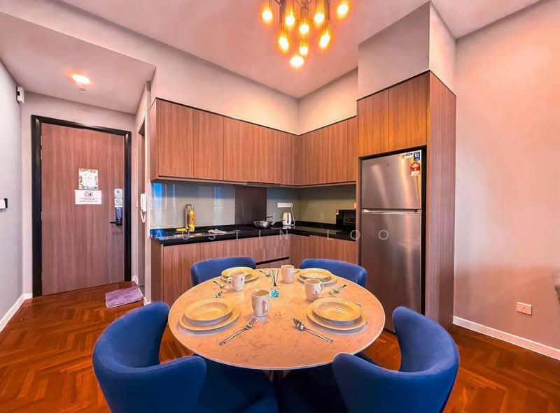 Servis Apartment untuk Disewa di Bloomsvale Menara Vista Petaling - Austin Loo - Dining Room - PropertyGuru.com.my