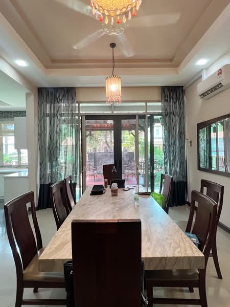 Banglo Lot Kosong untuk Dijual di Setia Eco Park (Setia Alam) - Ciana Lim - Dining Room - PropertyGuru.com.my