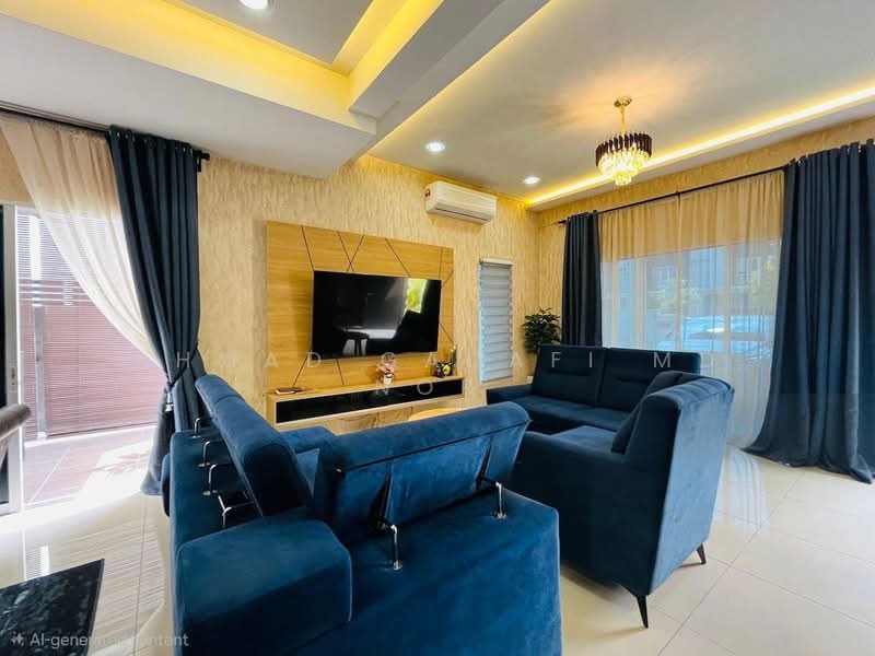 Rumah Teres 2-Tingkat untuk Dijual di Cybersouth (Dengkil) - Ahmad Gadafi Md Nor - Living Room - PropertyGuru.com.my