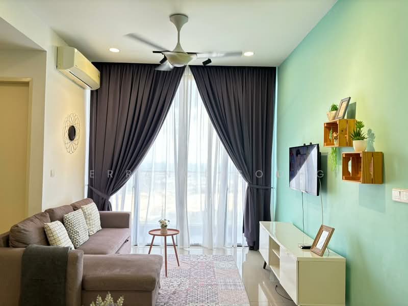 Servis Apartment untuk Disewa di D'Pristine - Terrance Soong - Living Room - PropertyGuru.com.my