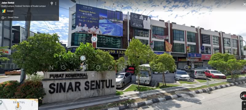 Shop / Office for Rent in Sentul (Kuala Lumpur) - Ng Moon Tsing - Exterior - PropertyGuru.com.my