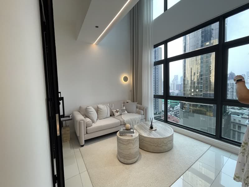 Service Residence for Sale at Tribeca - Sue . - Living Room - PropertyGuru.com.my