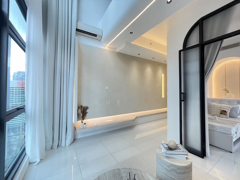 Service Residence for Sale at Tribeca - Sue . - Living Room - PropertyGuru.com.my