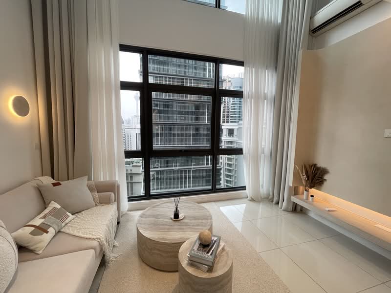 Service Residence for Sale at Tribeca - Sue . - Living Room - PropertyGuru.com.my