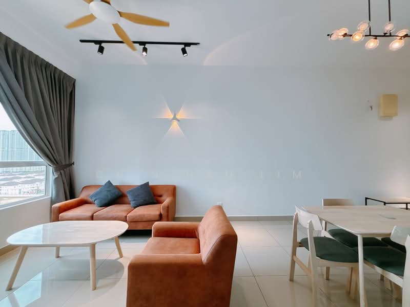 Servis Apartment untuk Disewa di Amber Cove - Chin Hau Lim - Living Room - PropertyGuru.com.my