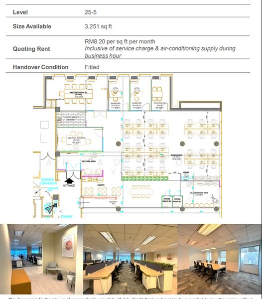 Office for Rent in KL City Centre (Kuala Lumpur) - Ahmad Fadli Ayub - Meeting Room - PropertyGuru.com.my