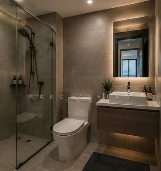 Service Residence for Rent at Edelweiss @ Tropicana Gardens - Marc Alfian - Bathroom - PropertyGuru.com.my