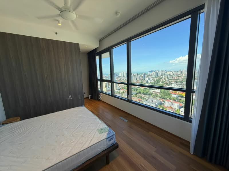 Servis Apartment untuk Disewa di Marriott Residence @ Gurney - Alex Thor - Bedroom - PropertyGuru.com.my