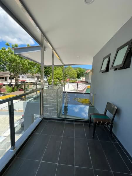 Semi-Detached House for Rent in Bukit Dumbar (Jelutong) - Sherlene Choo - Balcony - PropertyGuru.com.my