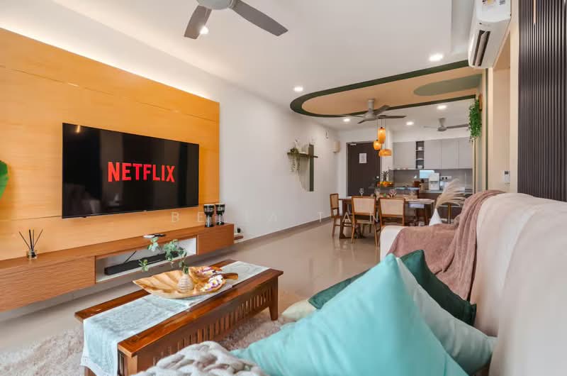 Service Residence for Sale at Causewayz Square @ JBCC - Bella Tan - Living Room - PropertyGuru.com.my