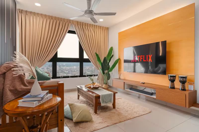 Service Residence for Sale at Causewayz Square @ JBCC - Bella Tan - Living Room - PropertyGuru.com.my