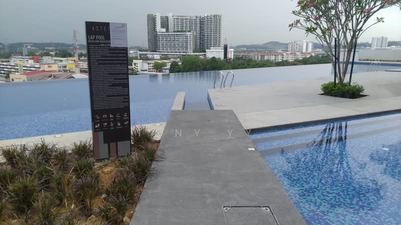 Service Residence for Sale at Astetica Residences - Tony YY - Pool - PropertyGuru.com.my