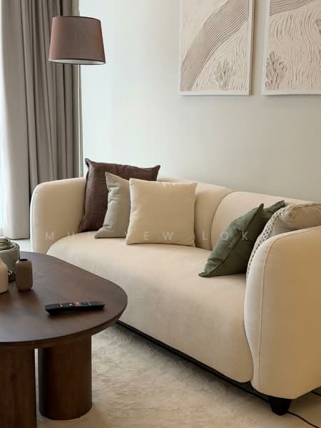 Service Residence for Rent at Met 1 Residences - Mun Yew Loke - Living Room - PropertyGuru.com.my