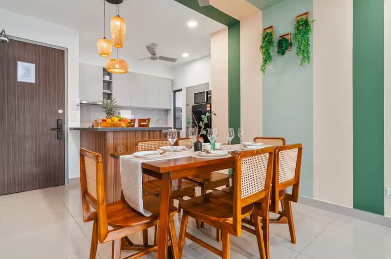 Servis Apartment untuk Dijual di Causewayz Square @ JBCC - Bella Tan - Dining Room - PropertyGuru.com.my