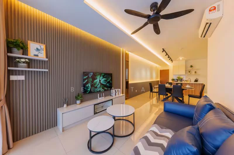 Servis Apartment untuk Dijual di Causewayz Square @ JBCC - Bella Tan - Living Room - PropertyGuru.com.my