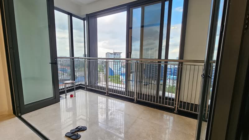 Service Residence for Sale at The Astaka @ 1 Bukit Senyum - Joy Min - Balcony - PropertyGuru.com.my