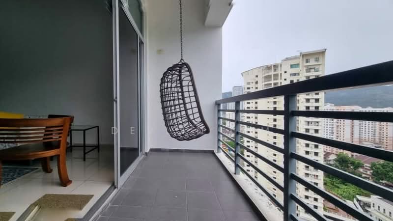 Kondominium untuk Dijual di Jambul Height Condominium - Devlin Lim - Balcony - PropertyGuru.com.my