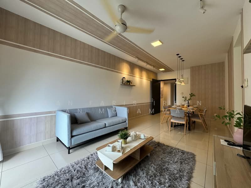 Condominium for Sale at Setia Seraya Residences - Wan Faris Irfan Wan Mohammad - Living Room - PropertyGuru.com.my
