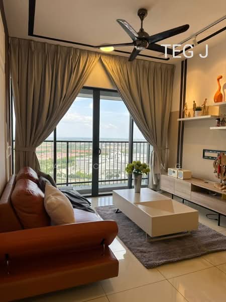 Servis Apartment untuk Disewa di Setia City Residences - Janice Tang - Living Room - PropertyGuru.com.my