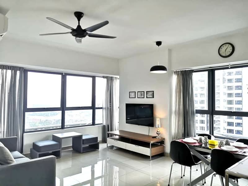Servis Apartment untuk Disewa di Arte Plus - Kew . - Living Room - PropertyGuru.com.my